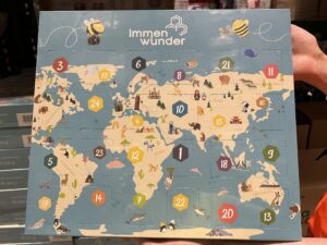 Adventskalender mit Winkelschweißer verpackt