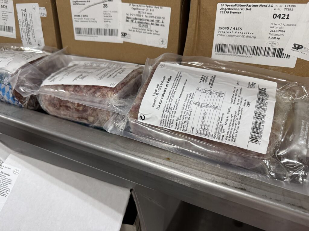 AIDA Wurstwaren vakuumverpackt